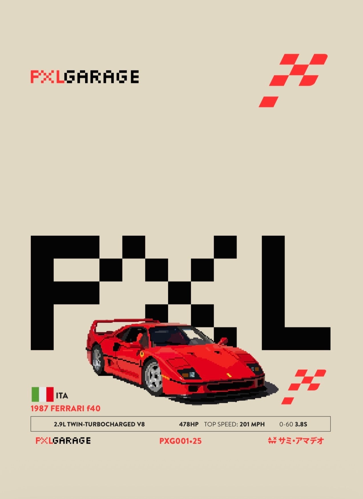 PXLGARAGE T-SHIRTS